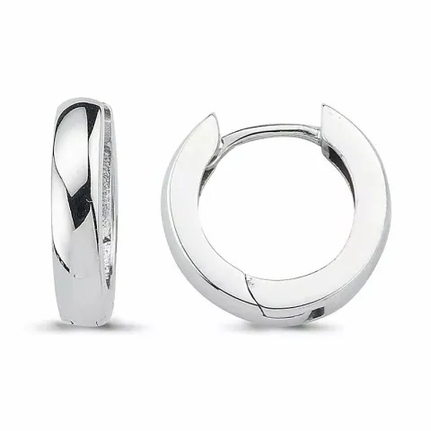 14,5 mm creoler örhängen i silver