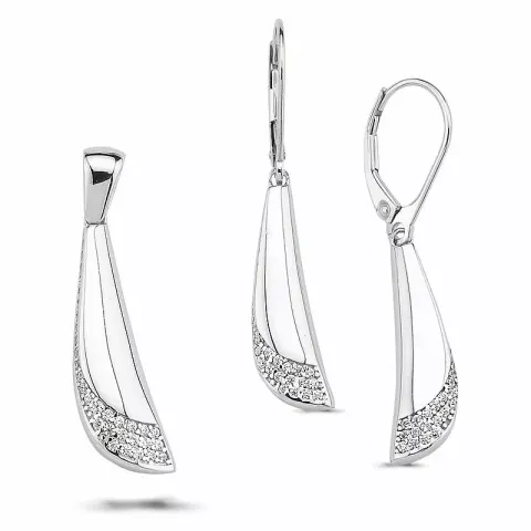 Sätt i silver utan kedja