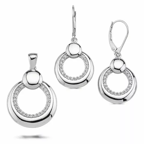 Sätt i silver utan kedja