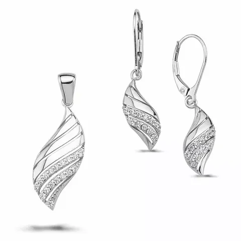 Sätt i silver utan kedja