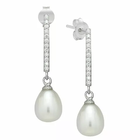 örhängestift i silver