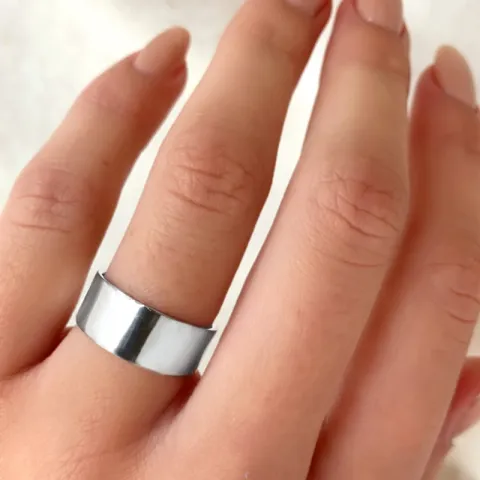 Blank ring i silver