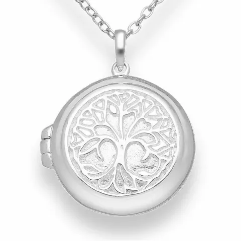 21 mm silvermedaljong i silver