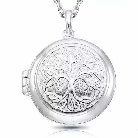 21 mm silvermedaljong i silver
