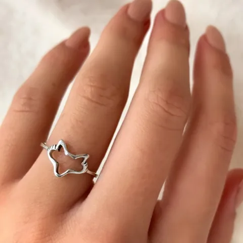 räv ring i silver