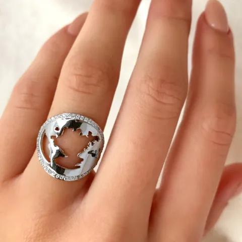 world ring i silver