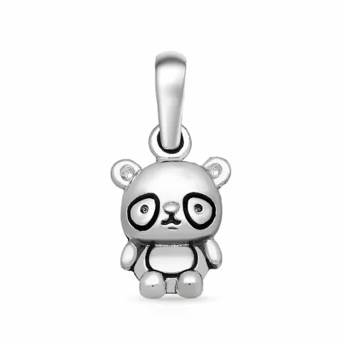 panda hängen i silver