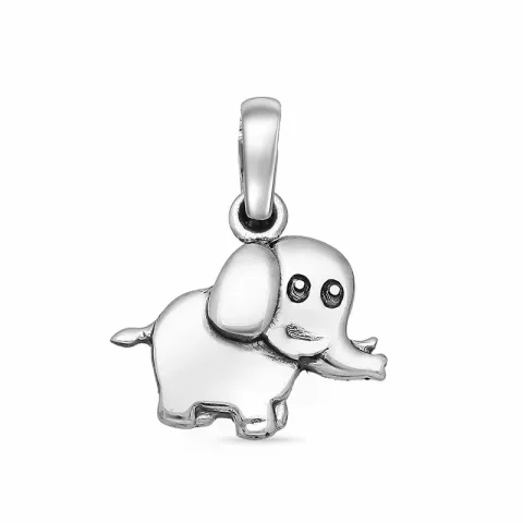 elefant hängen i silver