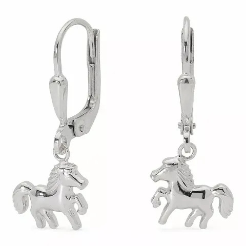 hästar örhängen i silver