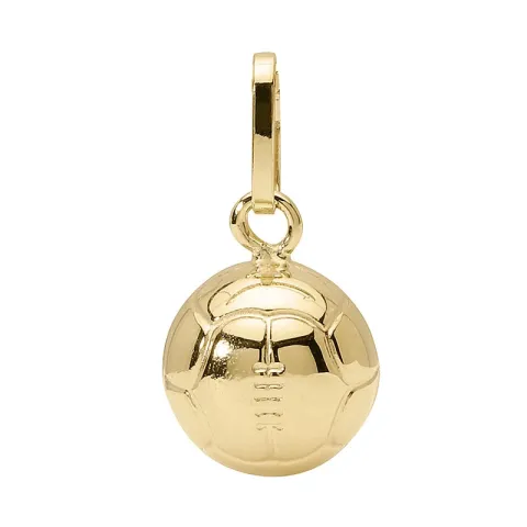 basketboll hängen i 9 karat guld