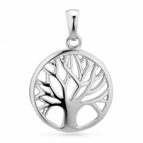13,5 mm livets träd hängen i silver