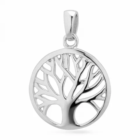 13,5 mm livets träd hängen i silver