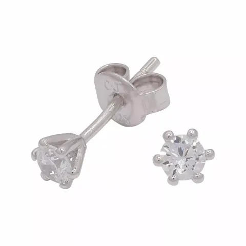 örhängestift i silver