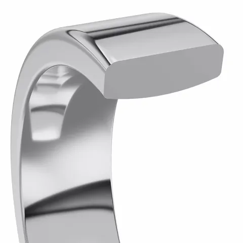 4 mm vigselsringar i 14  karat vitguld - set