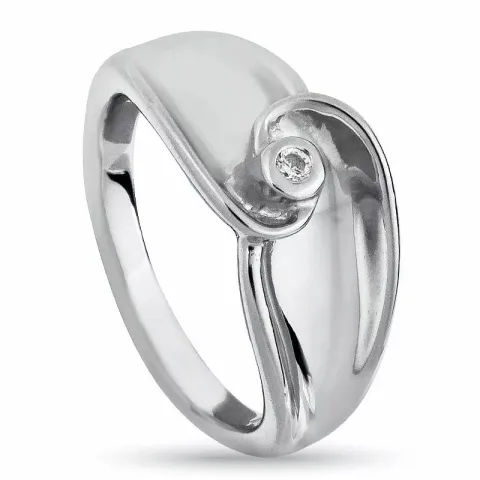 Enkel ring i silver