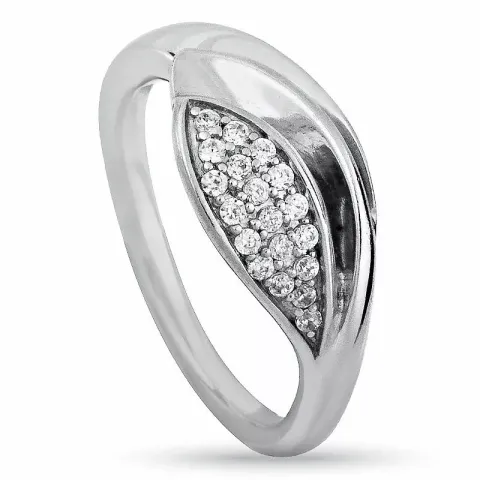 Förtjusande zirkon ring i silver