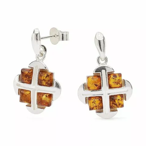 Fyrkantigt örhängestift i silver