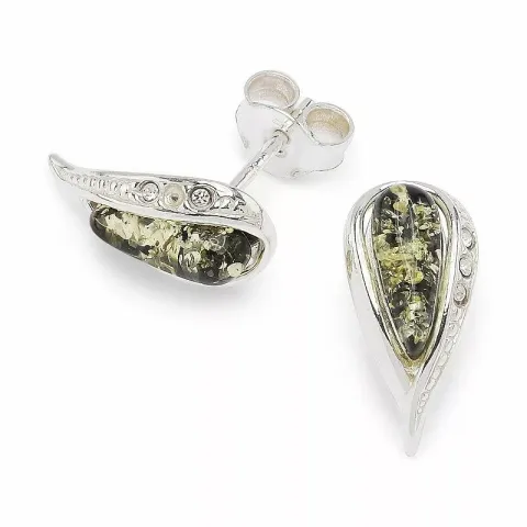 örhängestift i silver