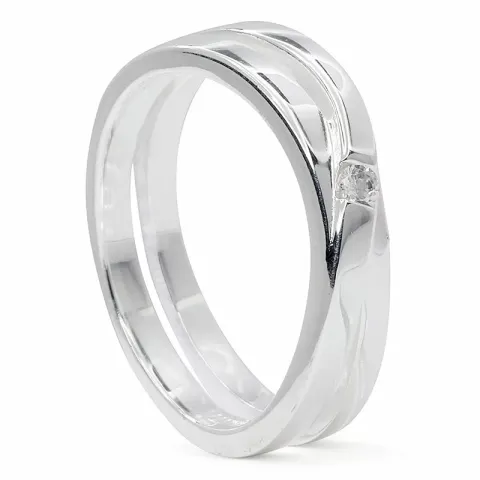 Kollektionsprov silver ring i silver