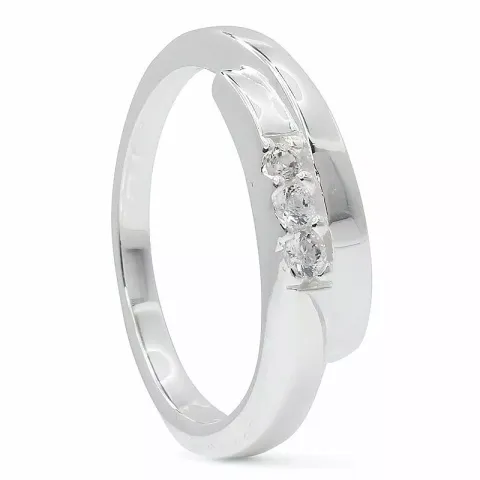 abstrakt silverring i silver