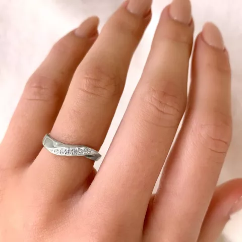 Enkel ring i silver