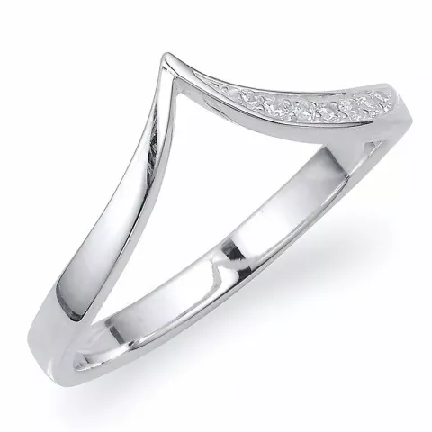 Enkel fingerring i silver