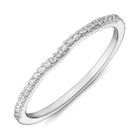 zirkon ring i silver