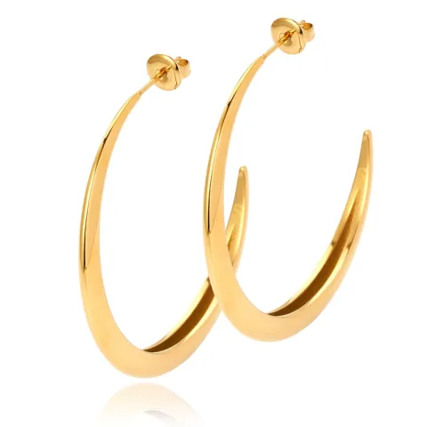 Sistie2ND Lux creol i förgyllt stål