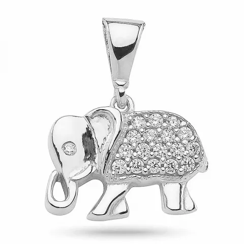 Kollektionsprov elefant hängen i silver