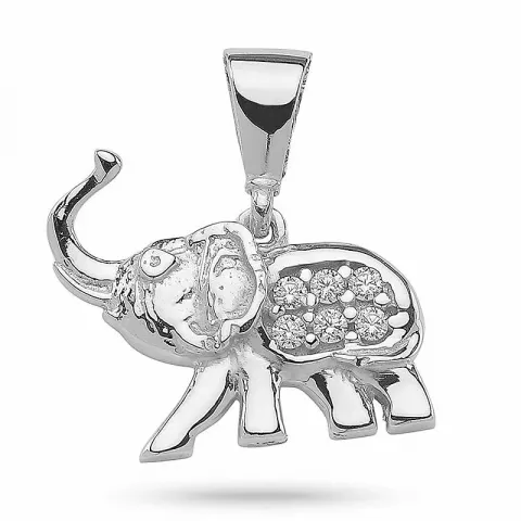Kollektionsprov elefant hängen i silver