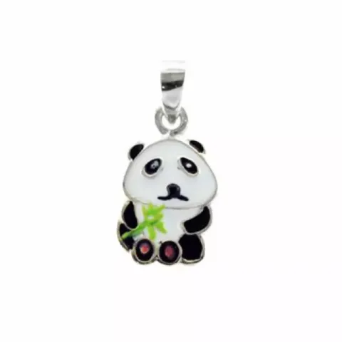 panda hängen i silver