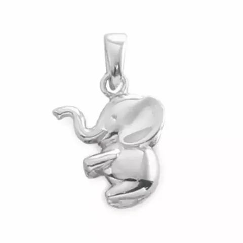 elefant hängen i silver