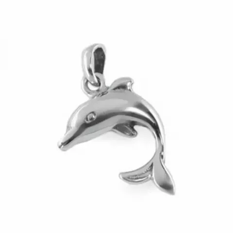 delfin hängen i silver