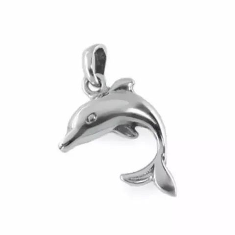 delfin hängen i silver