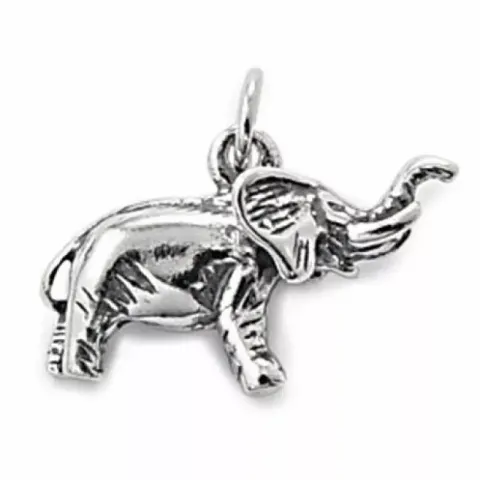 elefant hängen i silver