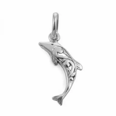 delfin hängen i silver