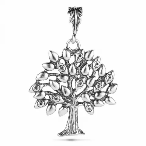 27 x 29 mm livets träd hängen i silver