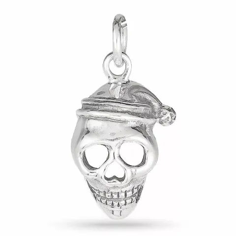 skull hängen i silver