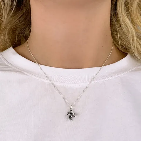 ängel hängen i silver