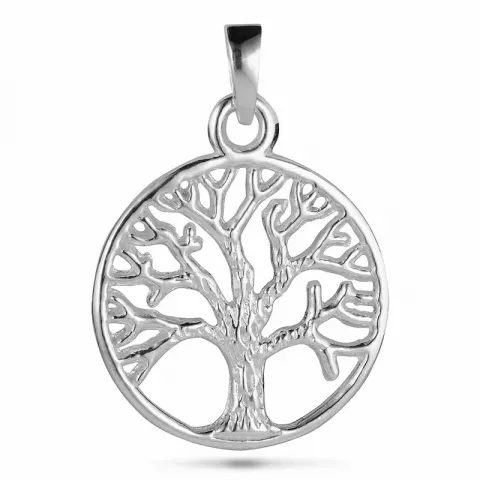 19 mm livets träd hängen i silver