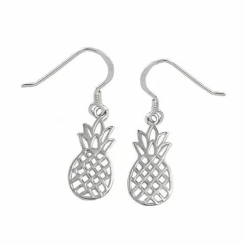 ananas silverörhängen i silver