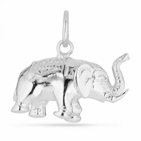 elefant hängen i silver
