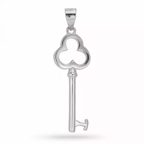Kollektionsprov nyckel hängen i silver