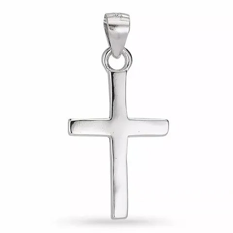 Kollektionsprov kors hängen i silver