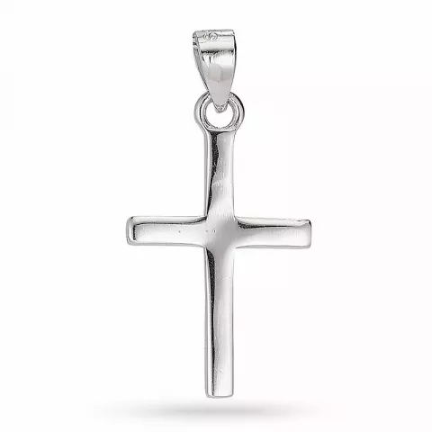 Kollektionsprov kors hängen i silver