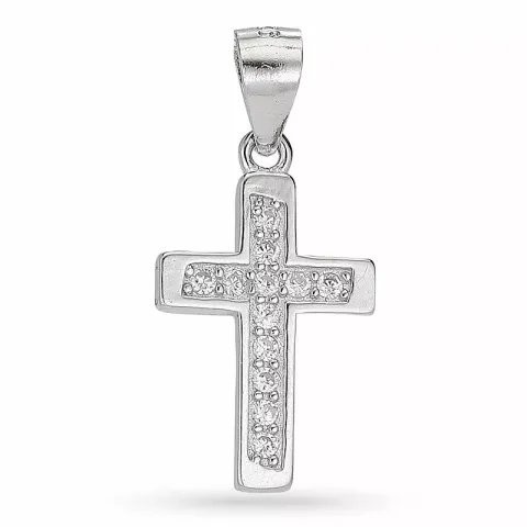 kors zirkon smycke i silver
