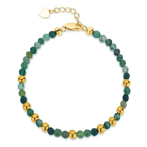 armband med agat - Loom Stones