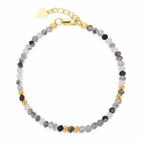 multifärgade armband med kvarts