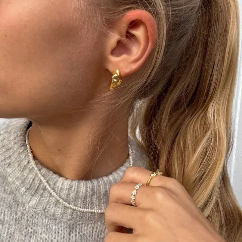 3 mm halsband med sötvattenspärlor