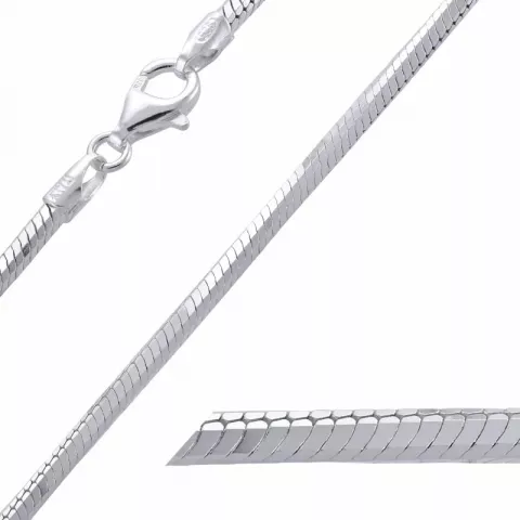 BNH slangearmband i silver 21 cm x 1,9 mm
